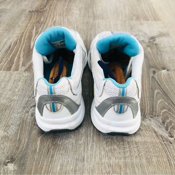 New Balance 496 V2 White Blue Athletic Running Shoes Sneakers Womens Size 7 - Picture 5 of 12